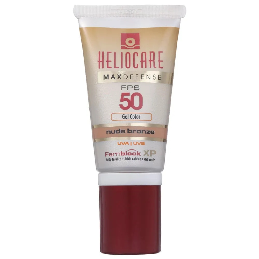 Protetor Solar Heliocare Max Defense Nude Bronz Melora FPS50