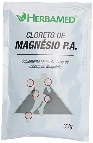Cloreto de Magnésio P.A.Com 1 Sachê Herbamed 33g