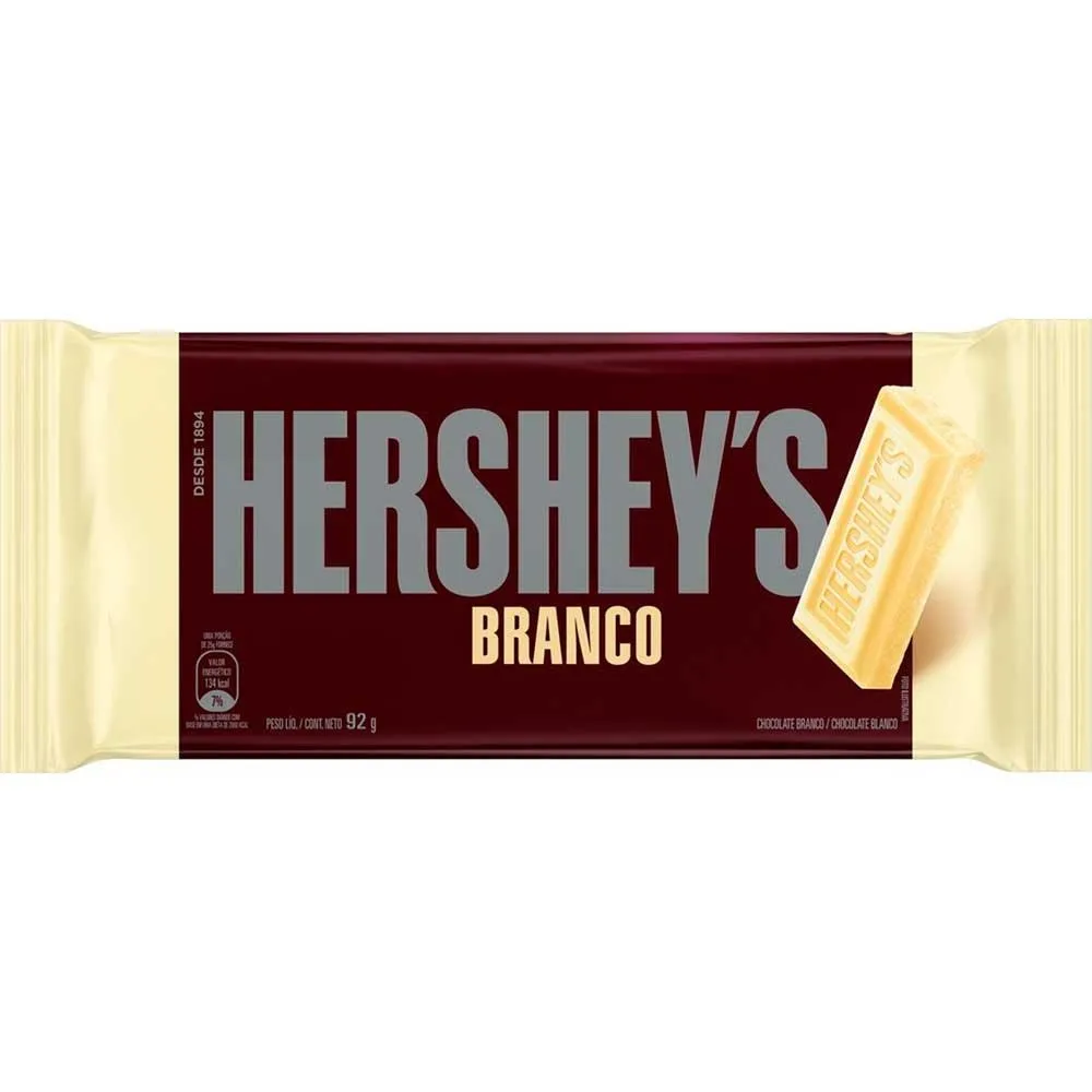 Chocolate Hersheys Branco 92G