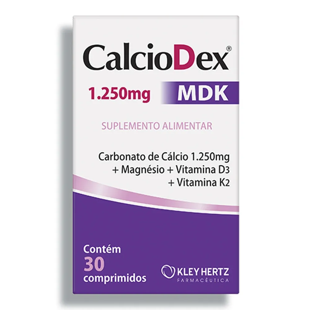 Calciodex Mdk 1.250mg 30 Comprimidos