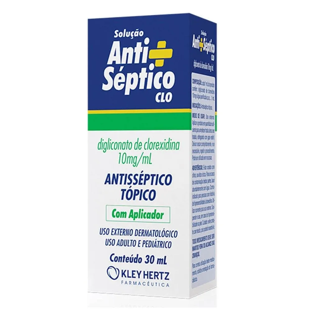 Anti-Séptico Hertz Solução Tópica com Aplicador 30ml