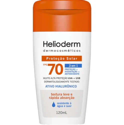 Protetor Solar Helioderm Corpo FPS70 120ml