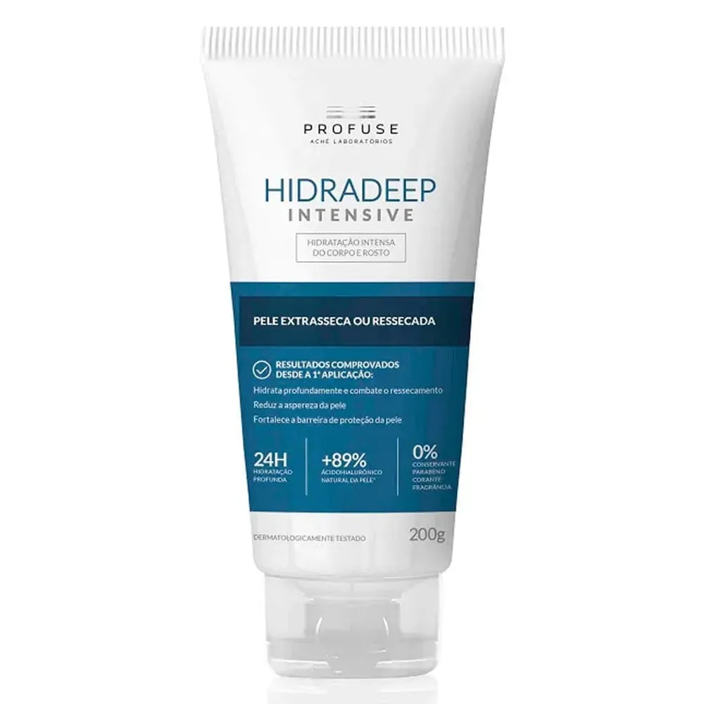 Hidradeep Intensive Hidratante Pele Extrasseca/Ressec 200g