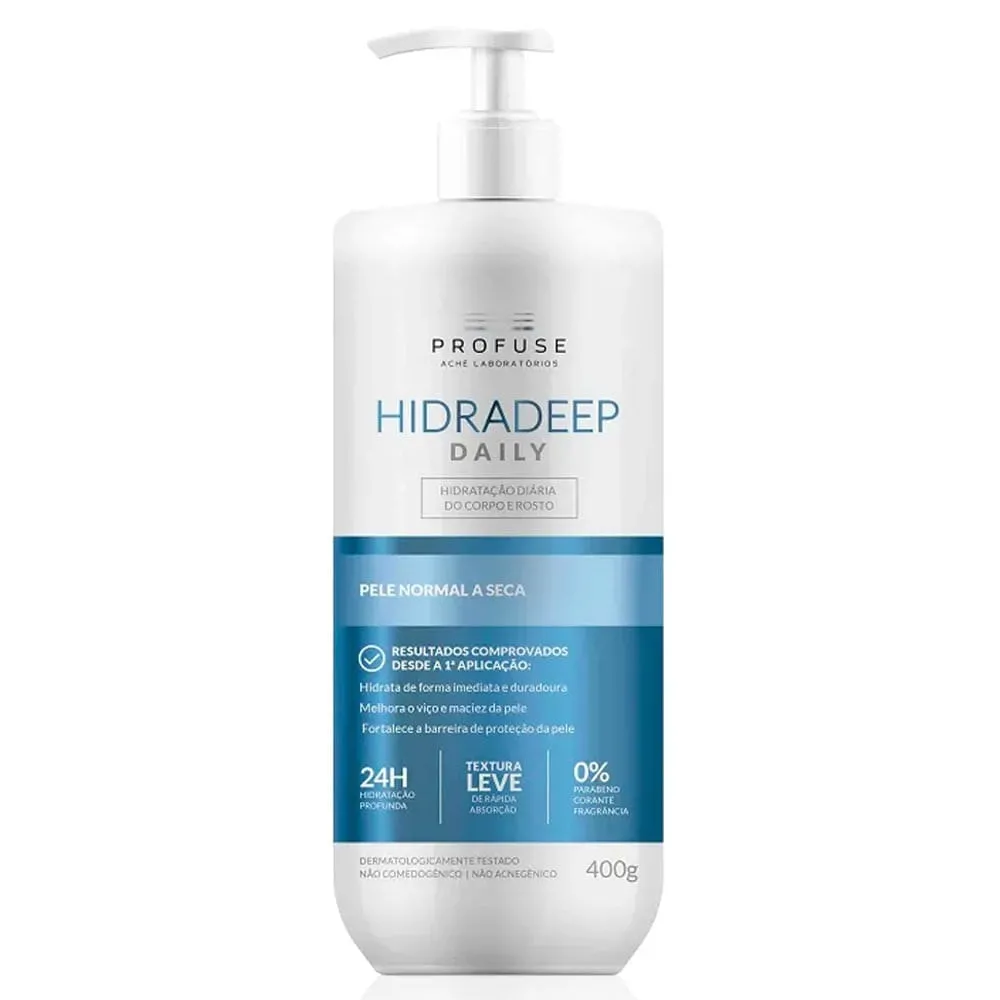 Hidradeep Daily Hidratante Pele Normal a Seca Profuse 400g