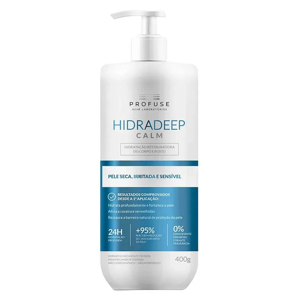 Hidradeep Calm Hidratante Pele Seca Irritada e Sensível 400g