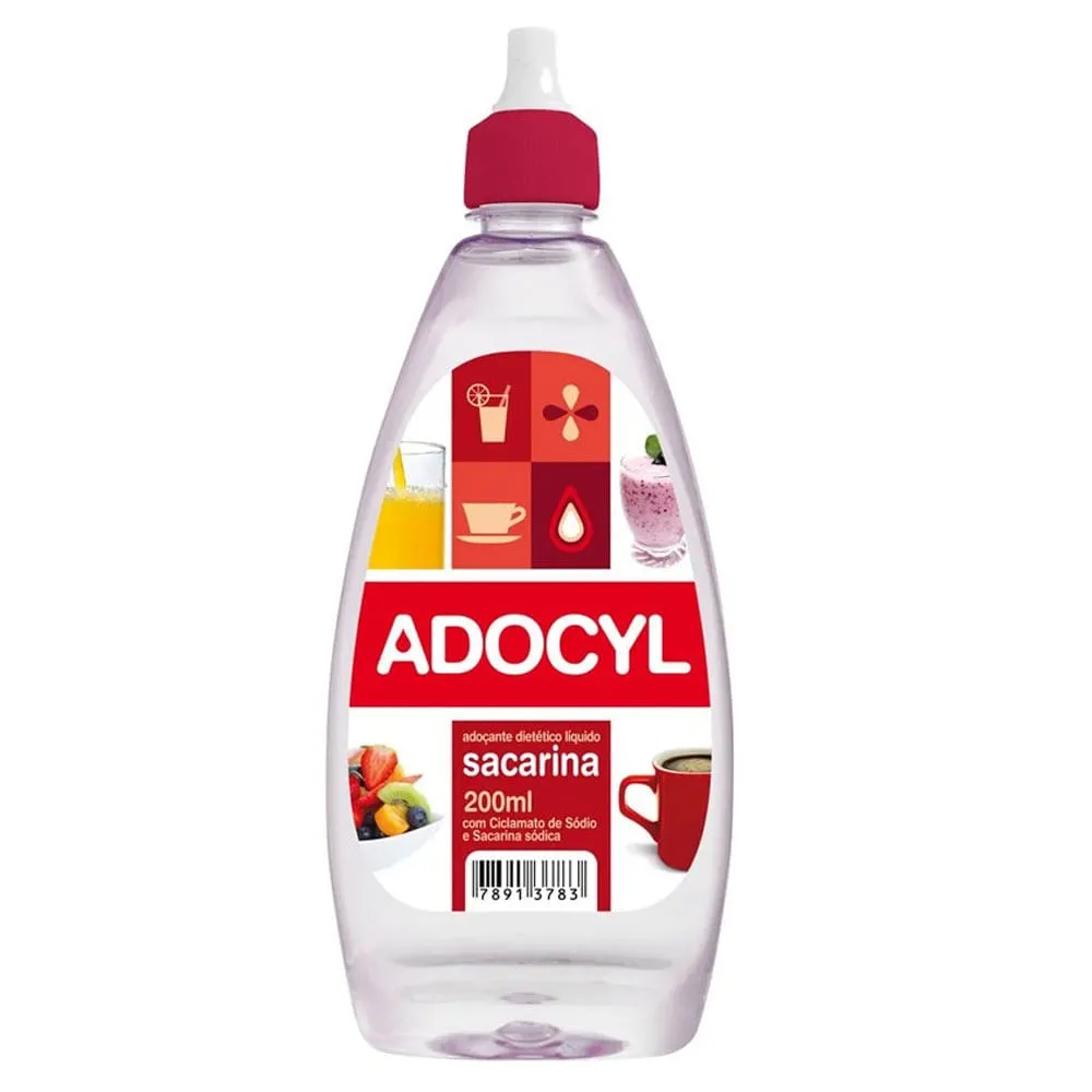 Adoçante Adocyl Sacarina Líquido 200ml