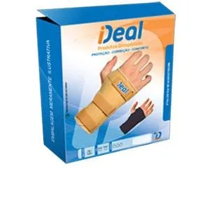 Imobilizador de Pulso com Tala Bege Esquerdo G Ideal