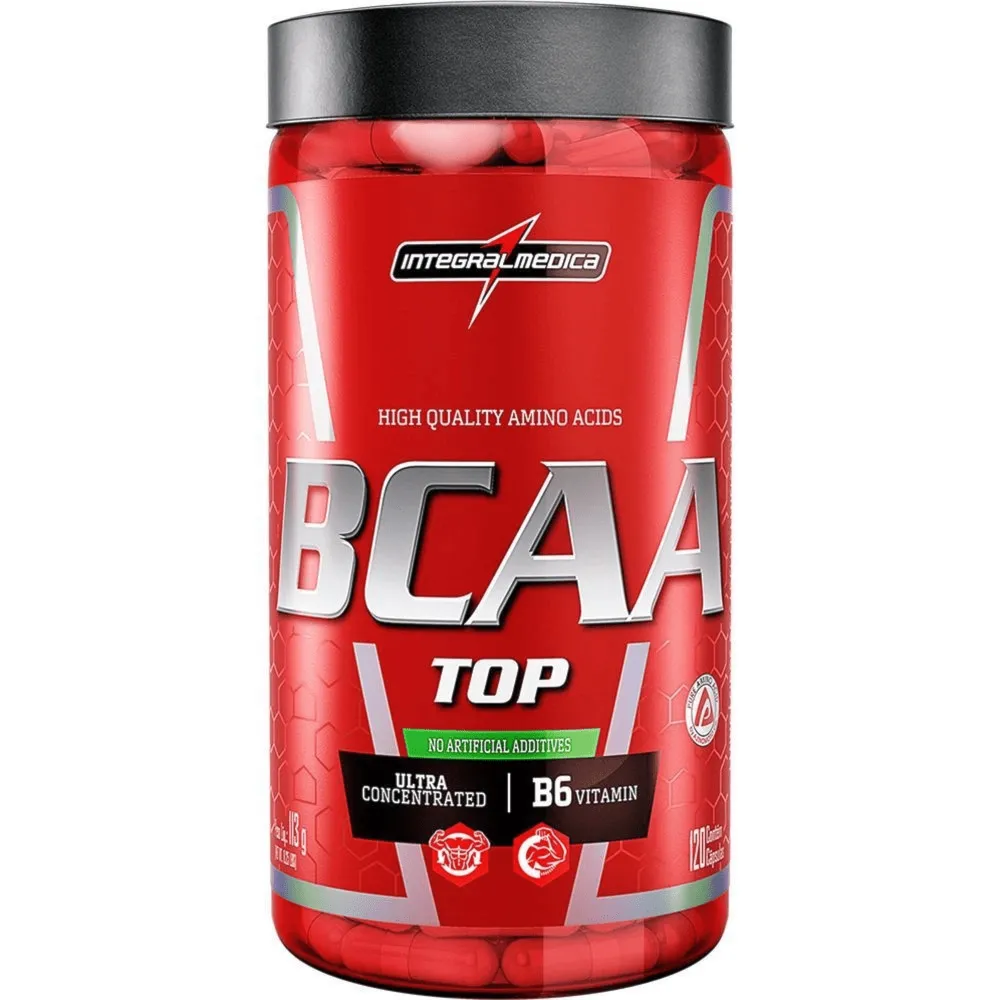 Bcaa Top Ultra Concentrado 120 Cápsulas