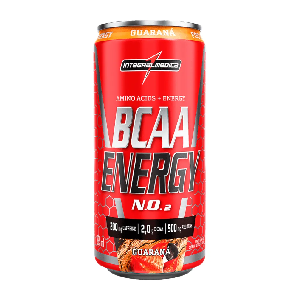 Bcaaa Energy Drink RTD Guaraná Integralmedica 6x269ml