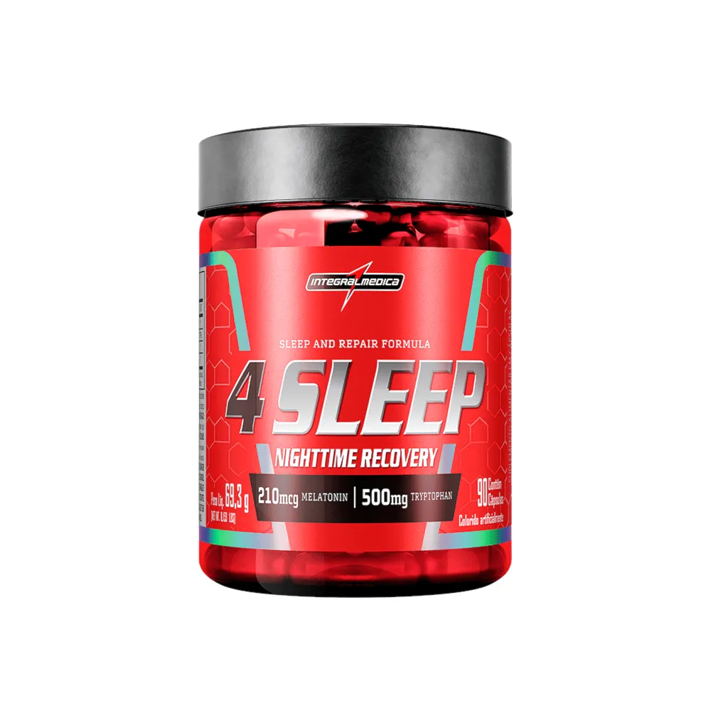 4 Sleep Night Time Recovery Integralmedica 90 Cápsulas