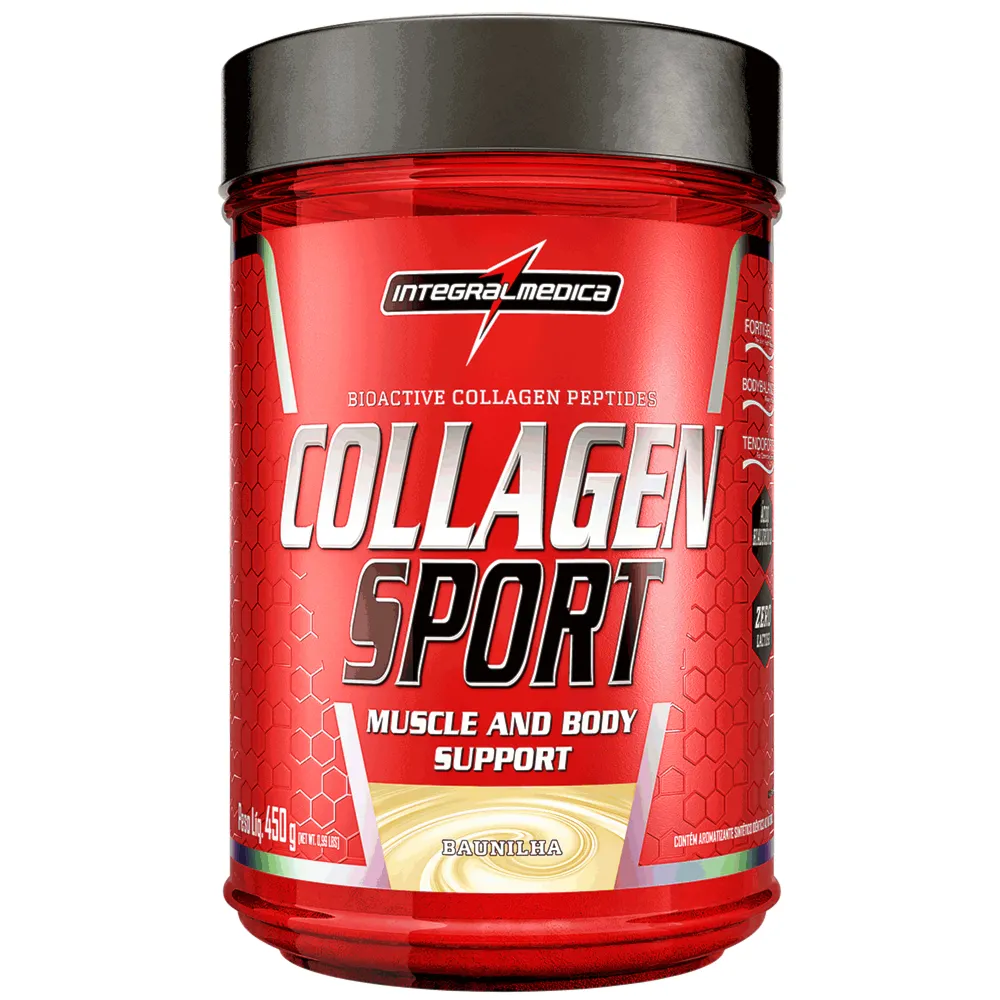 Collagen Sport Sabor Baunilha Integralmedica 450g