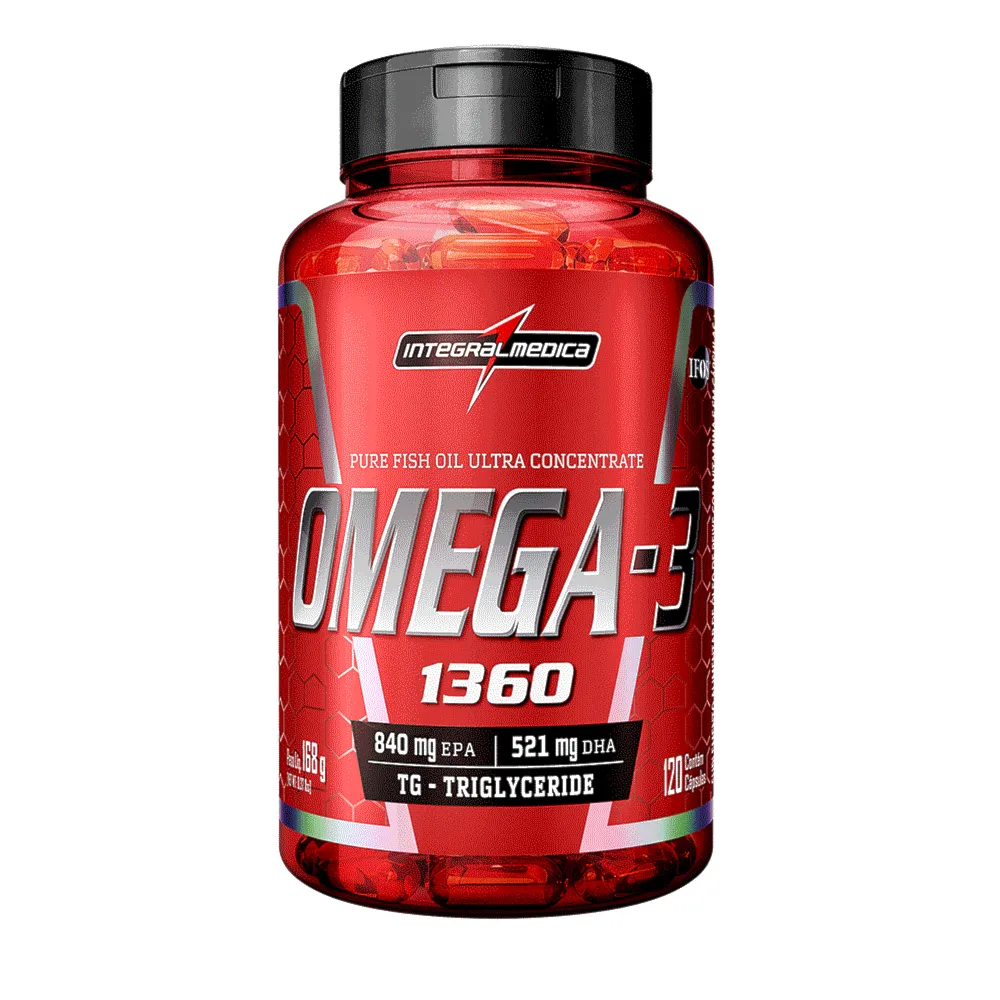 Ômega 3 1360mg Integralmedica 120 Cápsulas