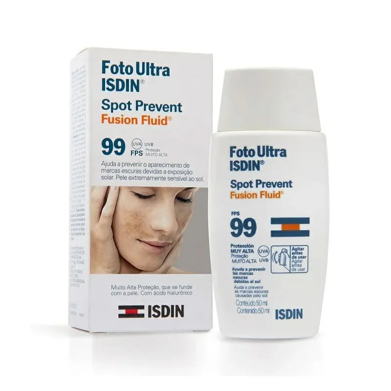 Protetor Solar Facial Isdin Foto Ultra Spot Prevent FPS99 50ml