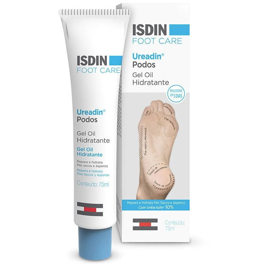 Gel Óleo Hidratante Ureadin Podos 75ml