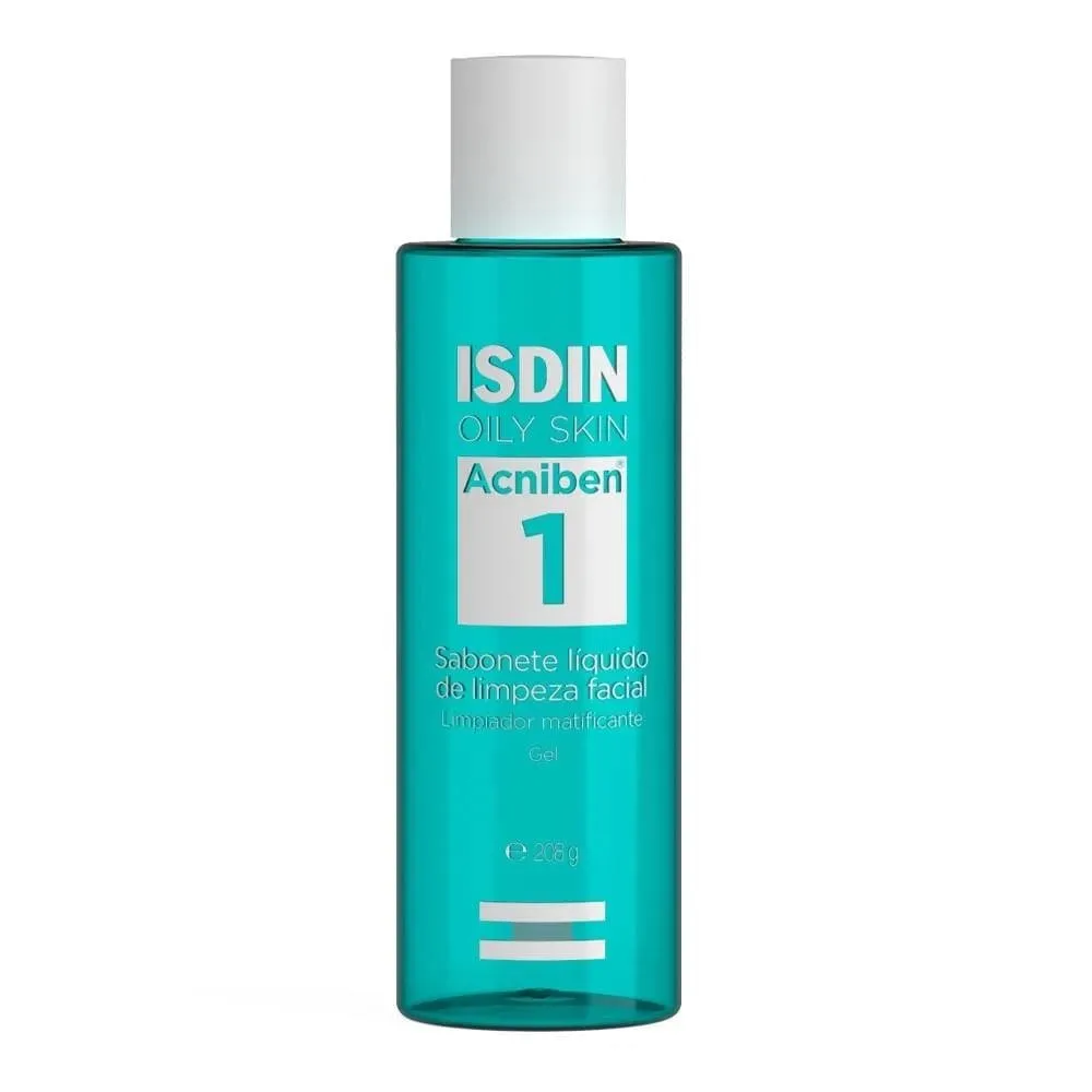 Sabonete Liquido Isdin Acniben 1 Facial 208g