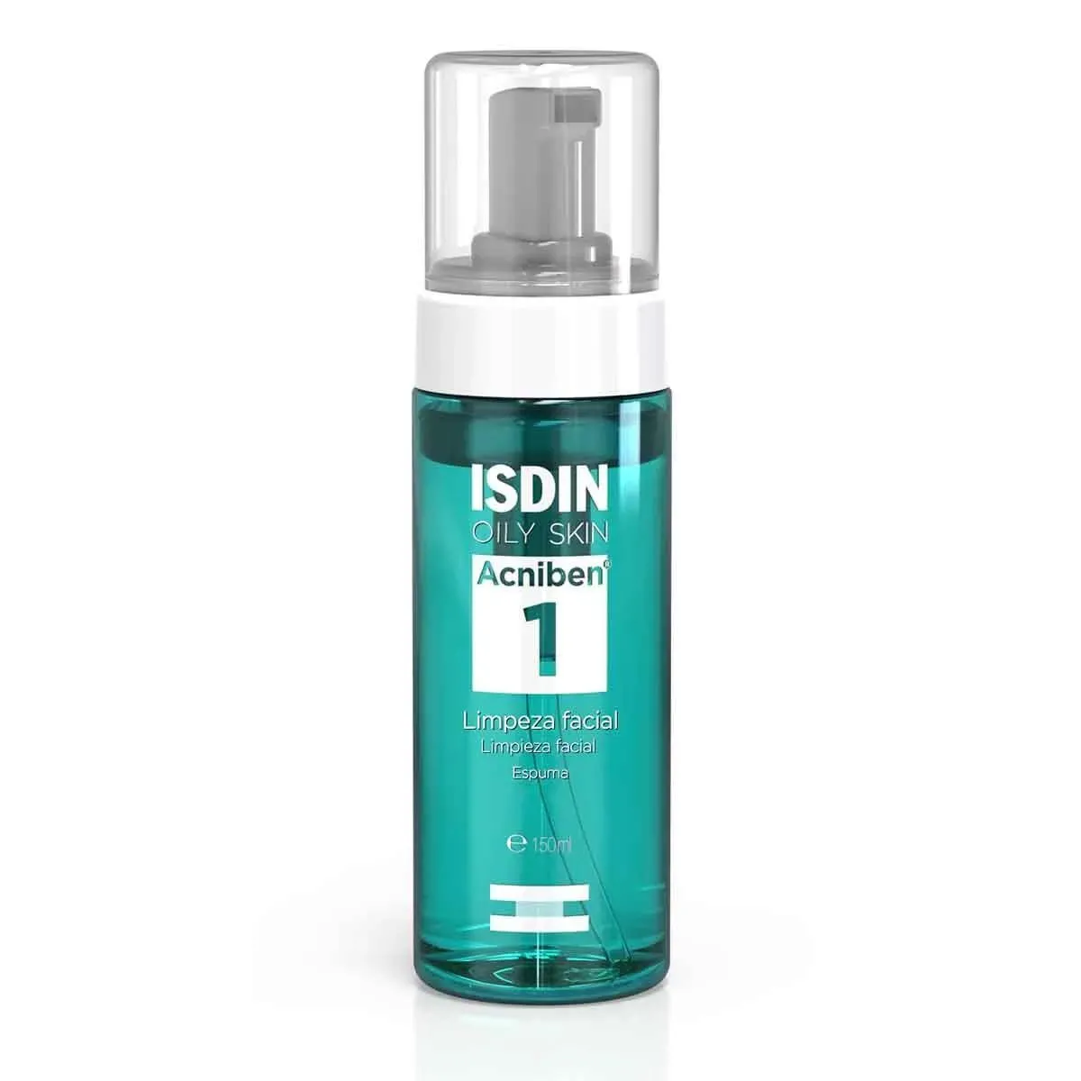 ESPUMA DE LIMPEZA FACIAL ISDIN OILY SKIN ACNIBEN 1 150ML