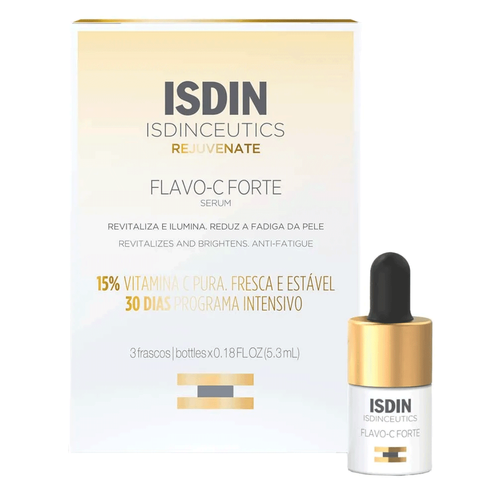 Sérum Isdinceutics Flavo-C Forte 3 Ampolas de 5,3ml