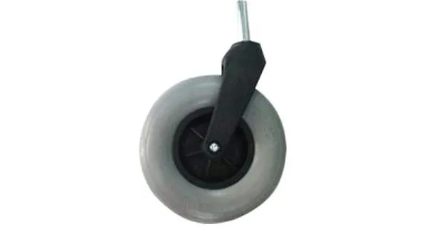 Roda com Pneu Maciço Aro 6 Jaguaribe com Garfo - unidade