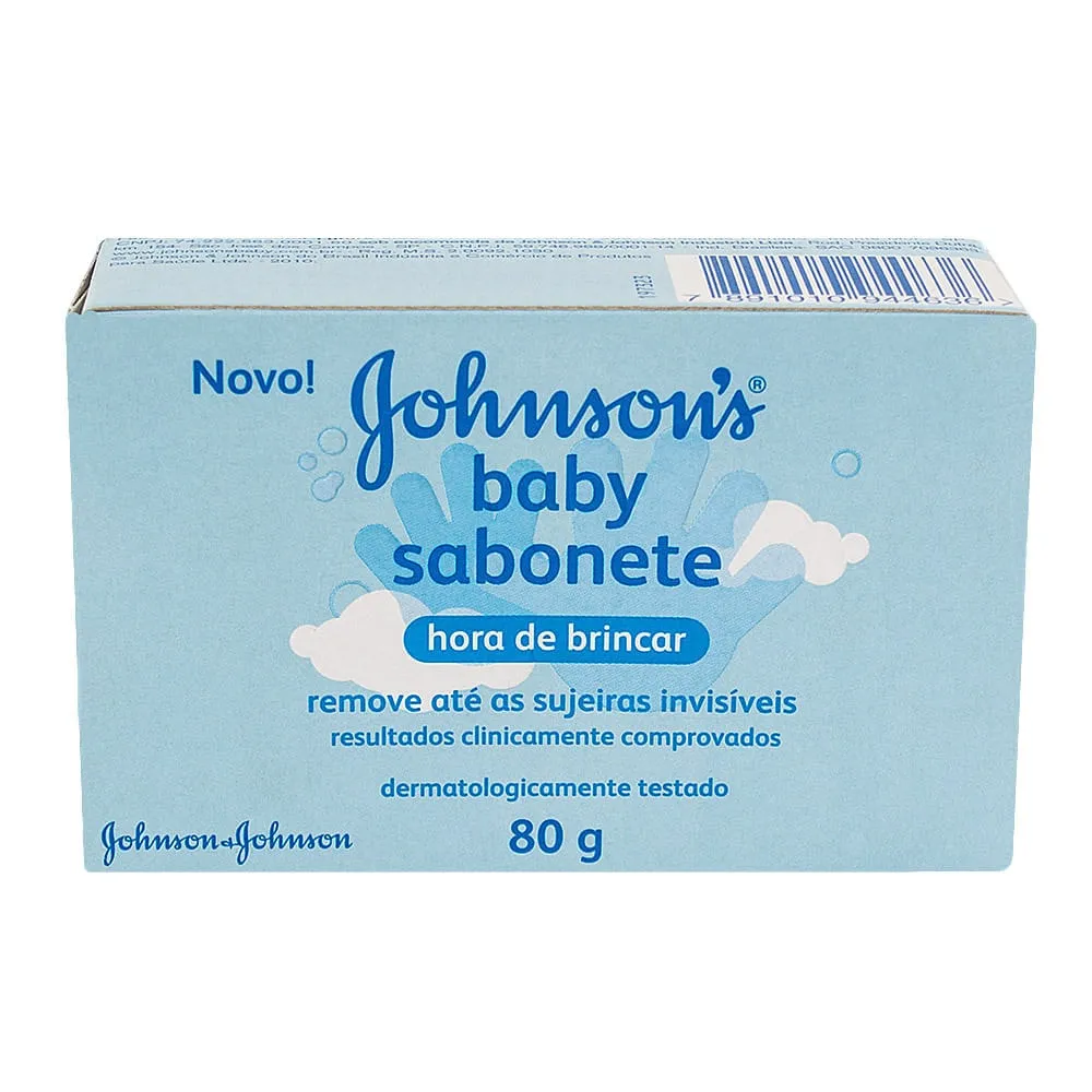 Sabonete Infantil Johnson's Baby Hora de Brincar 80g