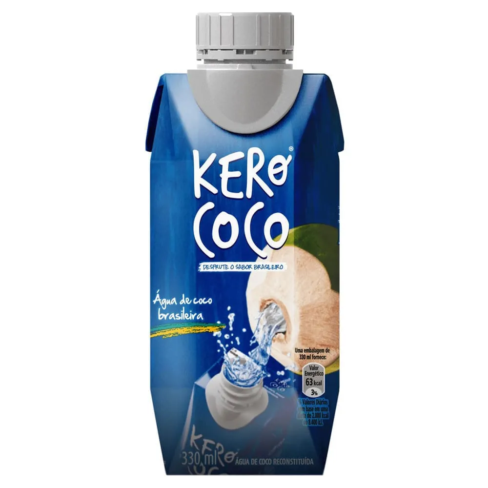 Água de Coco Kero Coco Tetra Pak 330ml