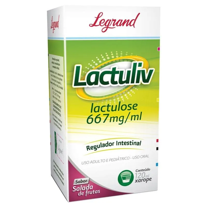 Lactuliv Xarope Salada de Frutas 667mg/ml 120ml