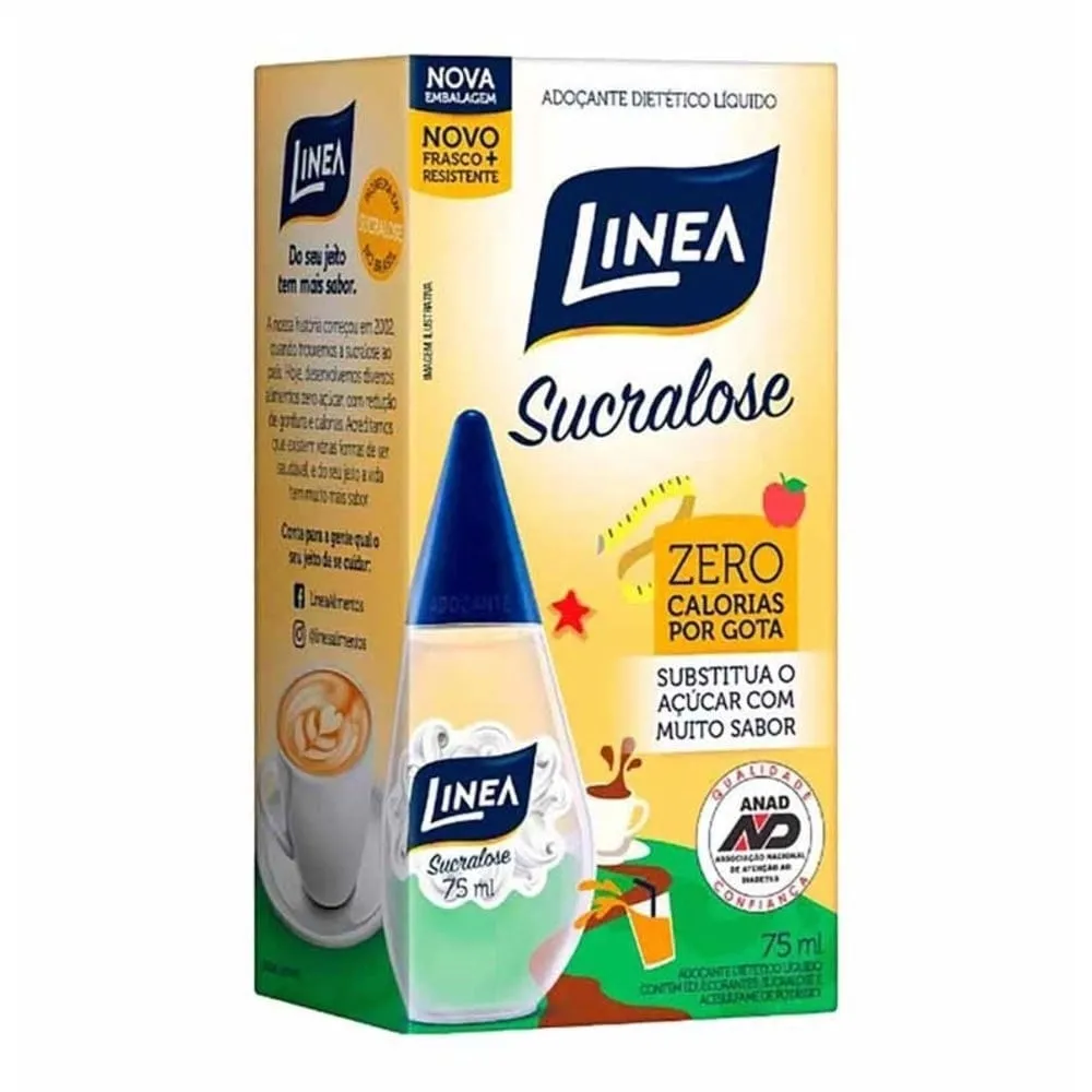 Adoçante Líquido Linea Sucralose 75mL