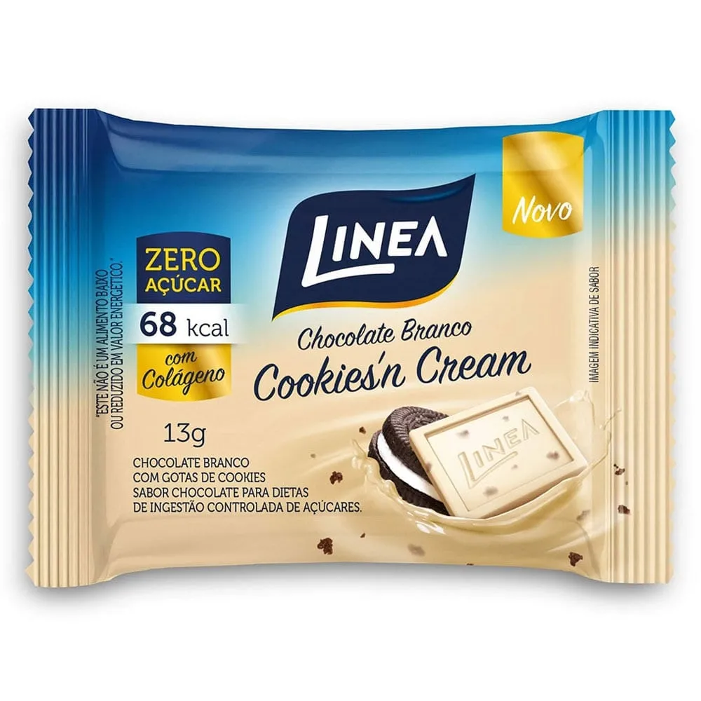 Linea Mini Chocolate Branco Cookies'N Cream 13g