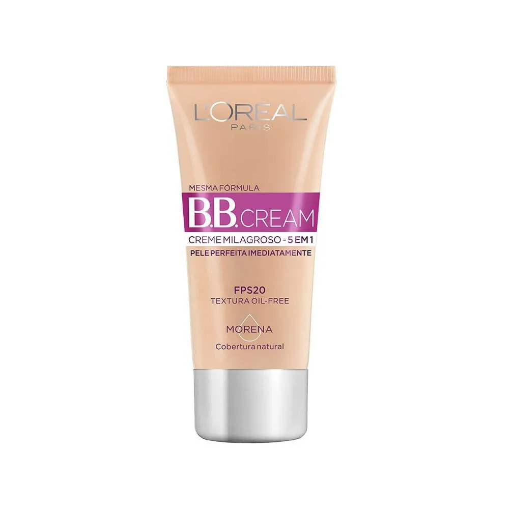 B.B. Cream Creme Milagroso 5 em 1 Base Morena FPS20 30ml