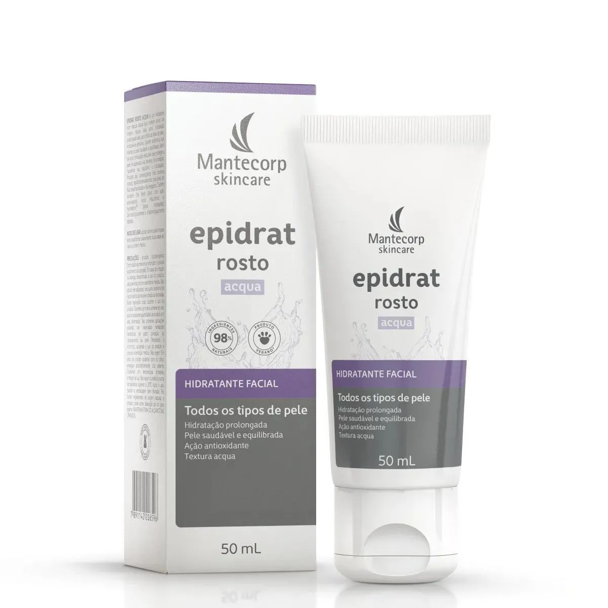 Hidratante Facial Epidrat Rosto Acqua 50ml