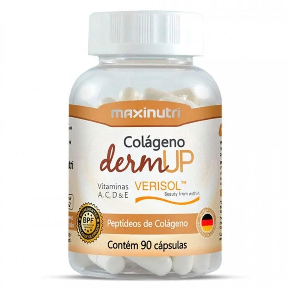 DermUp Colágeno Verisol+Vitaminas Maxinutri 90 Cápsulas