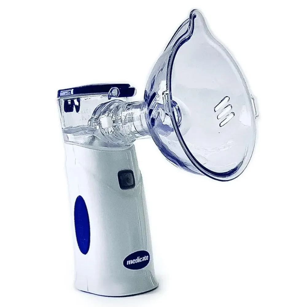 Inalador Neb Portátil Air Mesh Azul Escuro Rede Vibratória