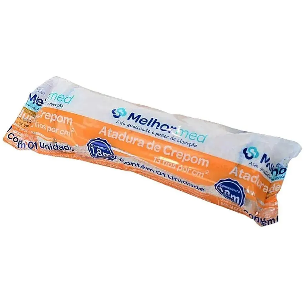 Atadura de Crepom MelhorMed 30cmx1.80m - unidade