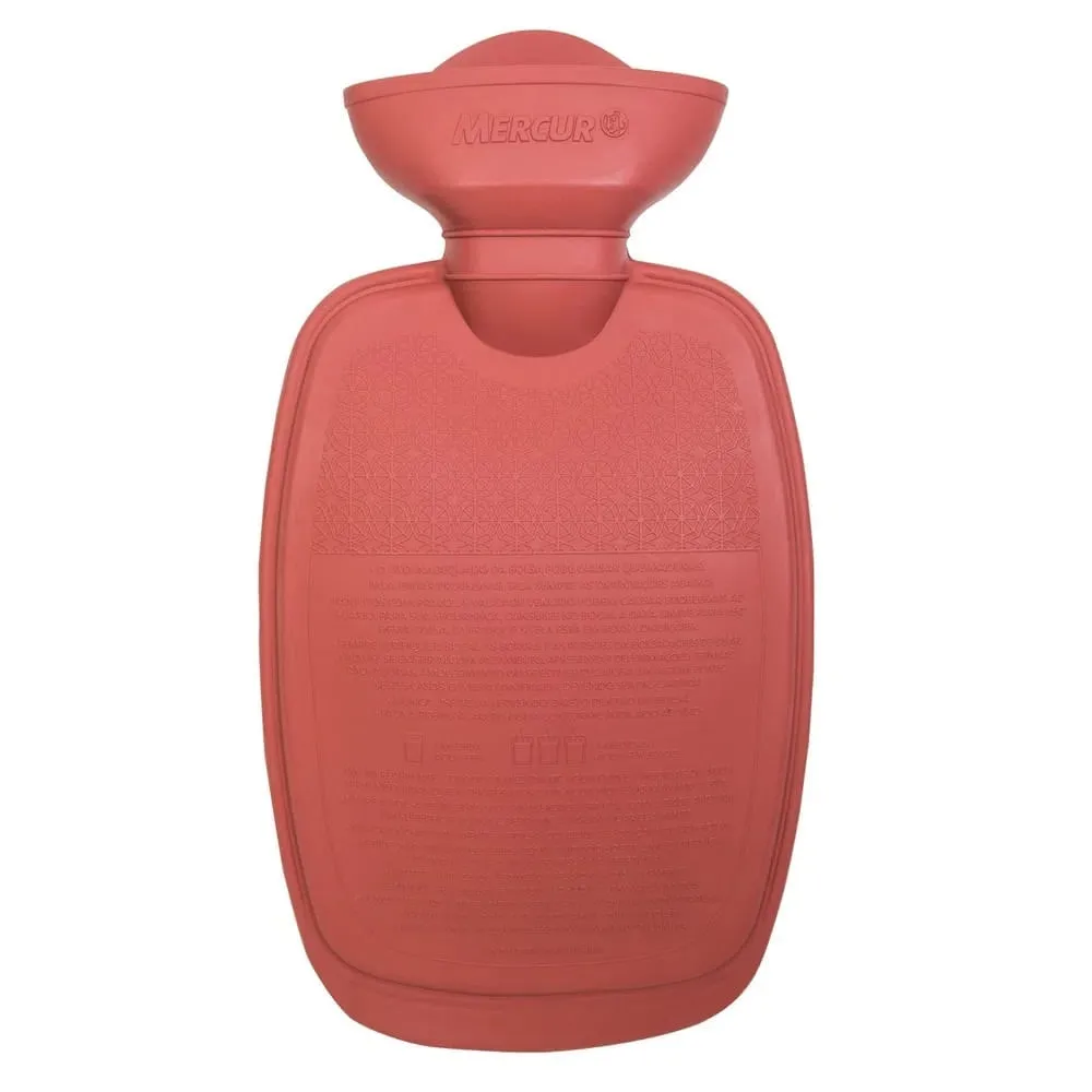 Bolsa Térmica para Água Quente Mercur Bordô Pequena 500ml