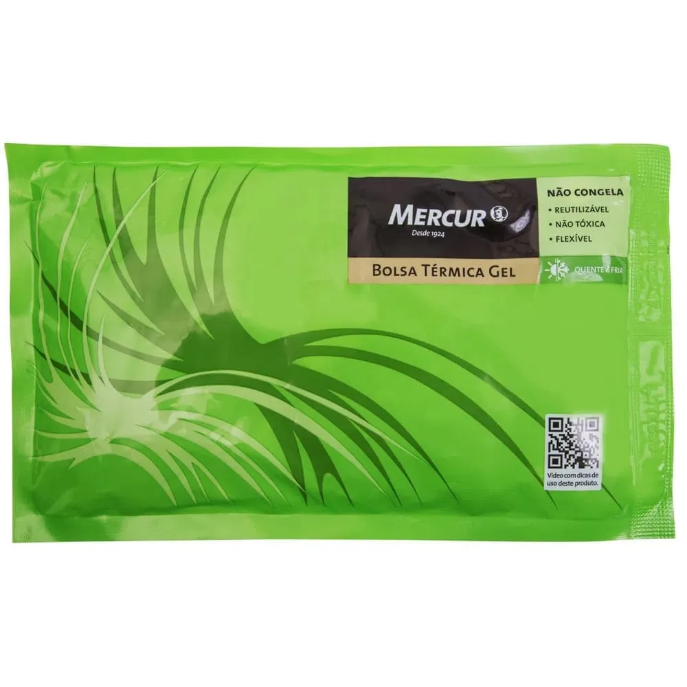 Bolsa Térmica Gel para Água Quente e Fria Mercur Média 410g