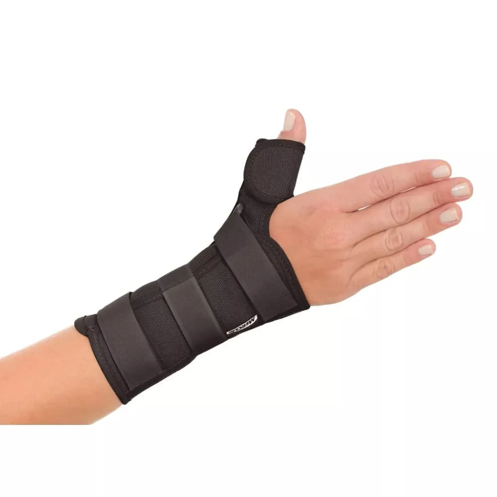 Órtese Curta para Punho com Tala para Polegar Mercur Direita Tamanho M