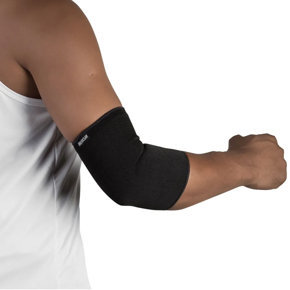 Cotoveleira Elástica Mercur Preta Tamanho G - unidade