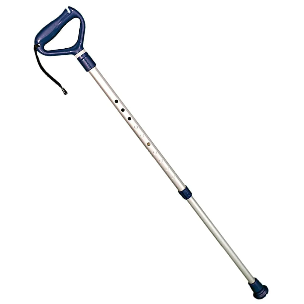 Bengala Fixa em Alumínio com Apoio Mercur - Azul Escura