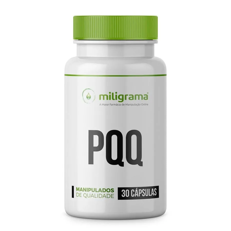 PQQ 10mg Previna-se Contra os Cabelos Brancos 30 Cápsulas