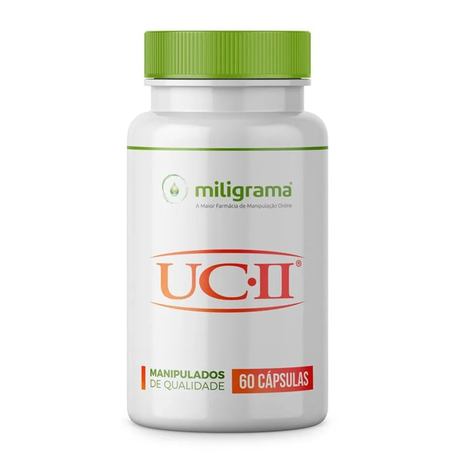 UC-II 40mg 60 Cápsulas Colágeno Tipo II