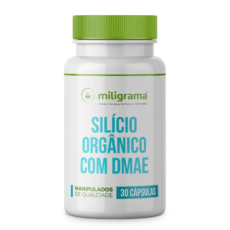 Silicio Orgânico com DMAE 30 Cápsulas