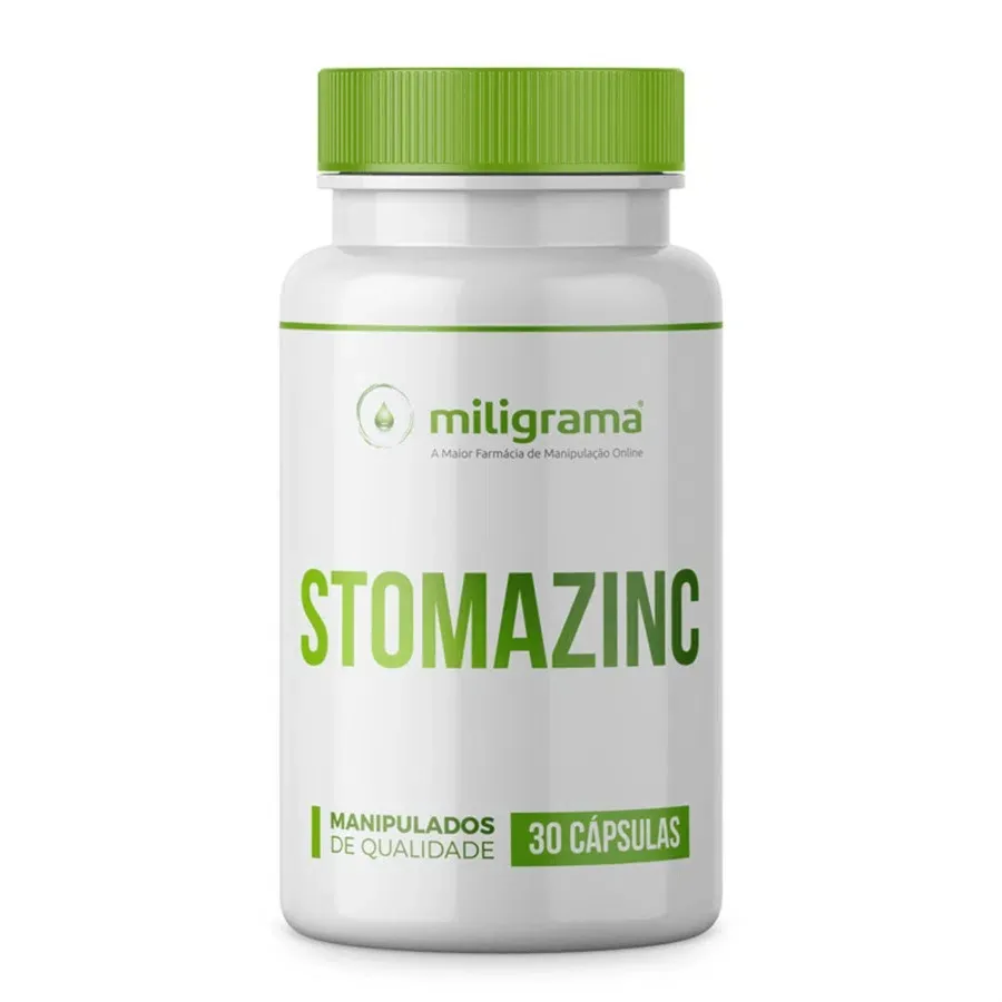 Stomazinc (Zinco Carnosina) 150mg 30 Cápsulas