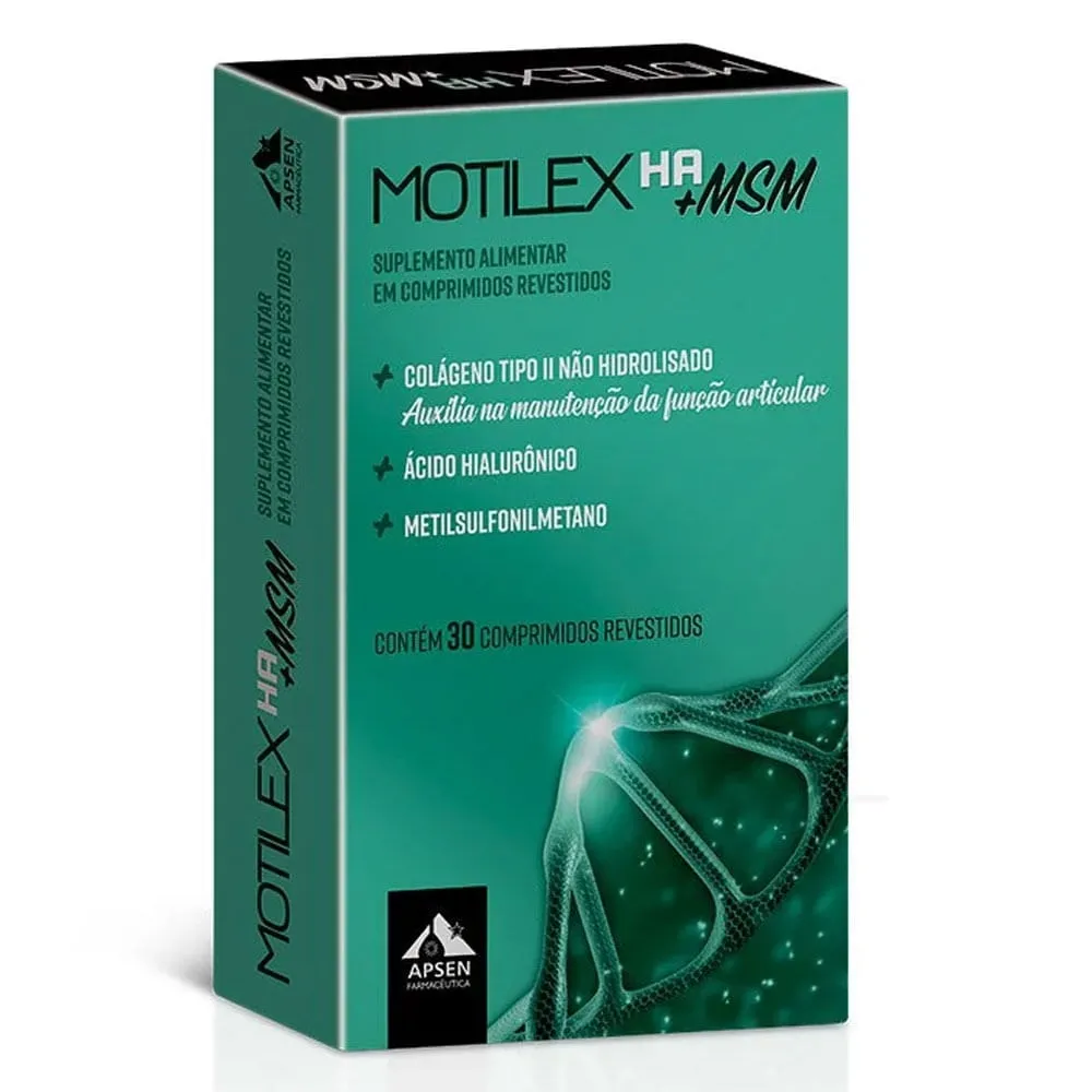 Motilex HA+MSM 30 Comprimidos Revestidos