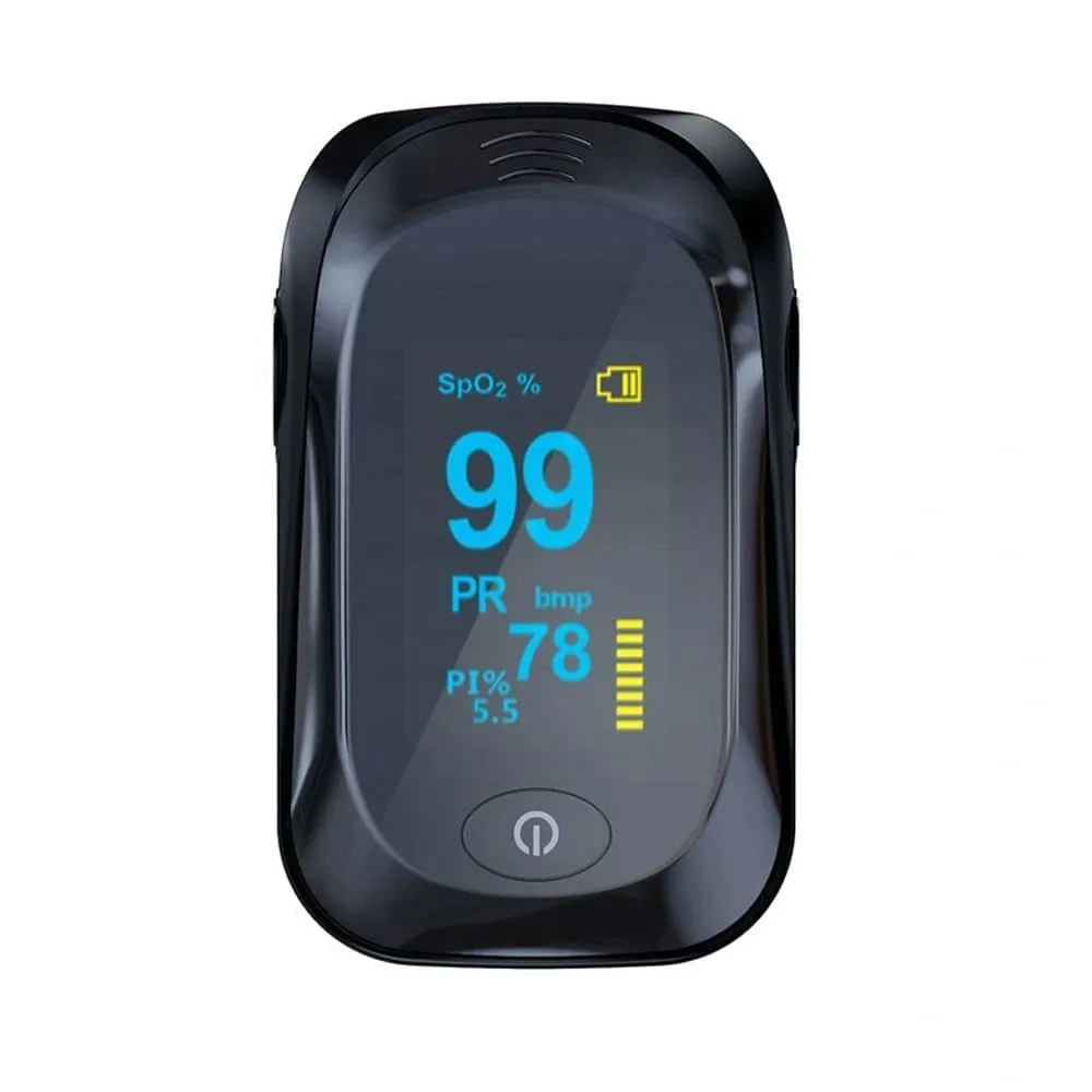 Oxímetro Digital Portátil de Dedo de Pulso Multilaser HC261