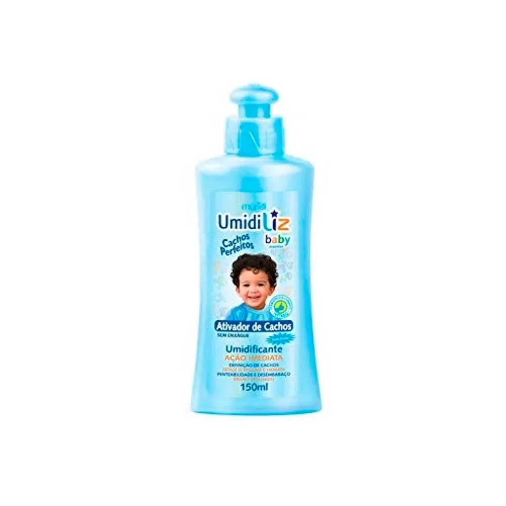 Ativador De Cachos Muriel Umideliz Baby Azul 150ml