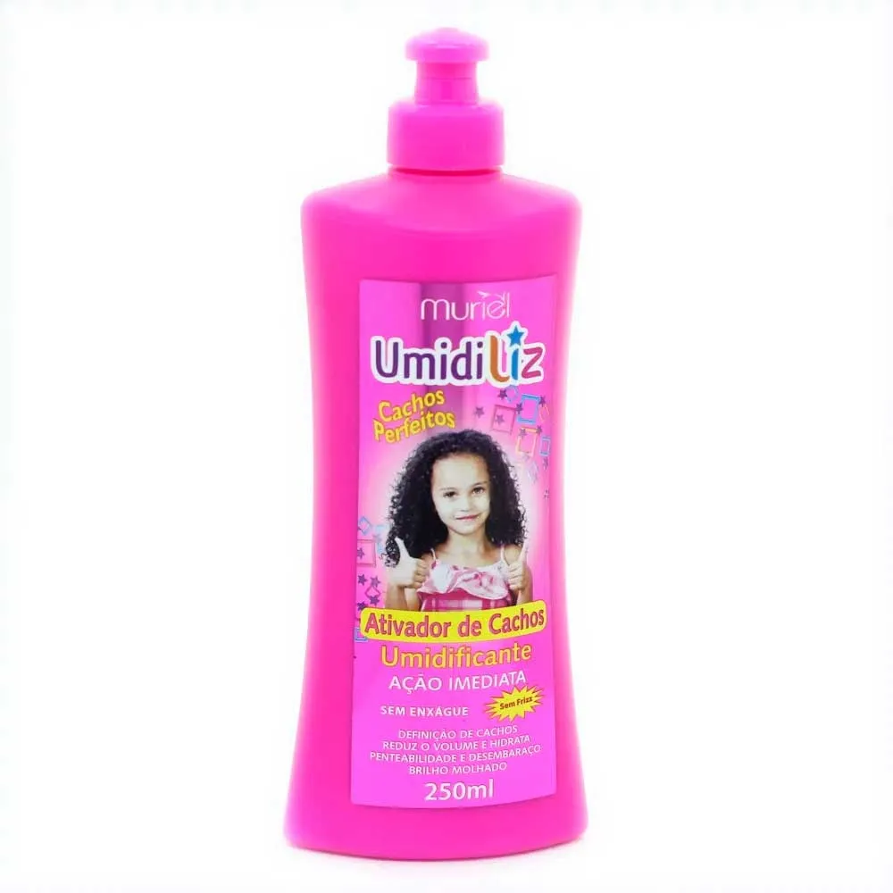 Ativador De Cachos Umidificante Umidiliz Kids 250ml