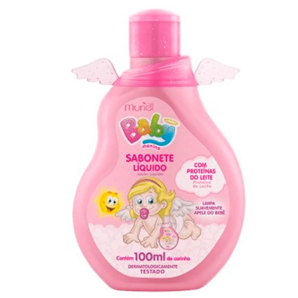 Sabonete Liquido Baby Muriel Menina 100ml