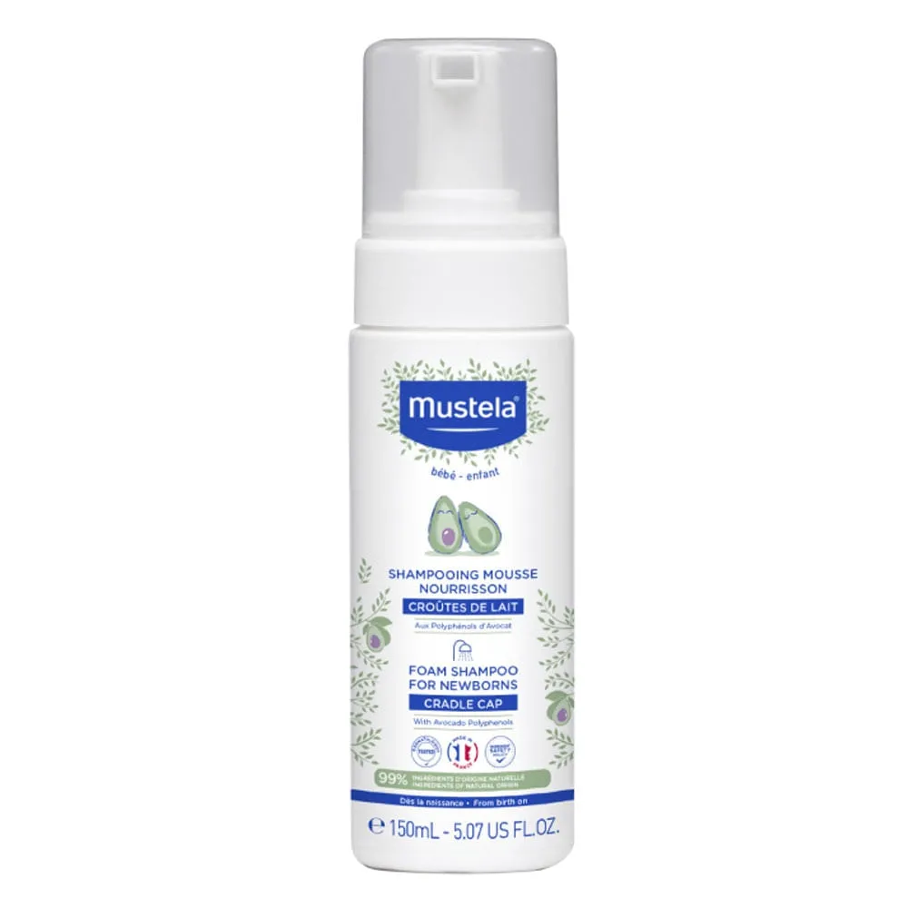 Shampoo Espuma Mustela Recém-Nascido 150ml