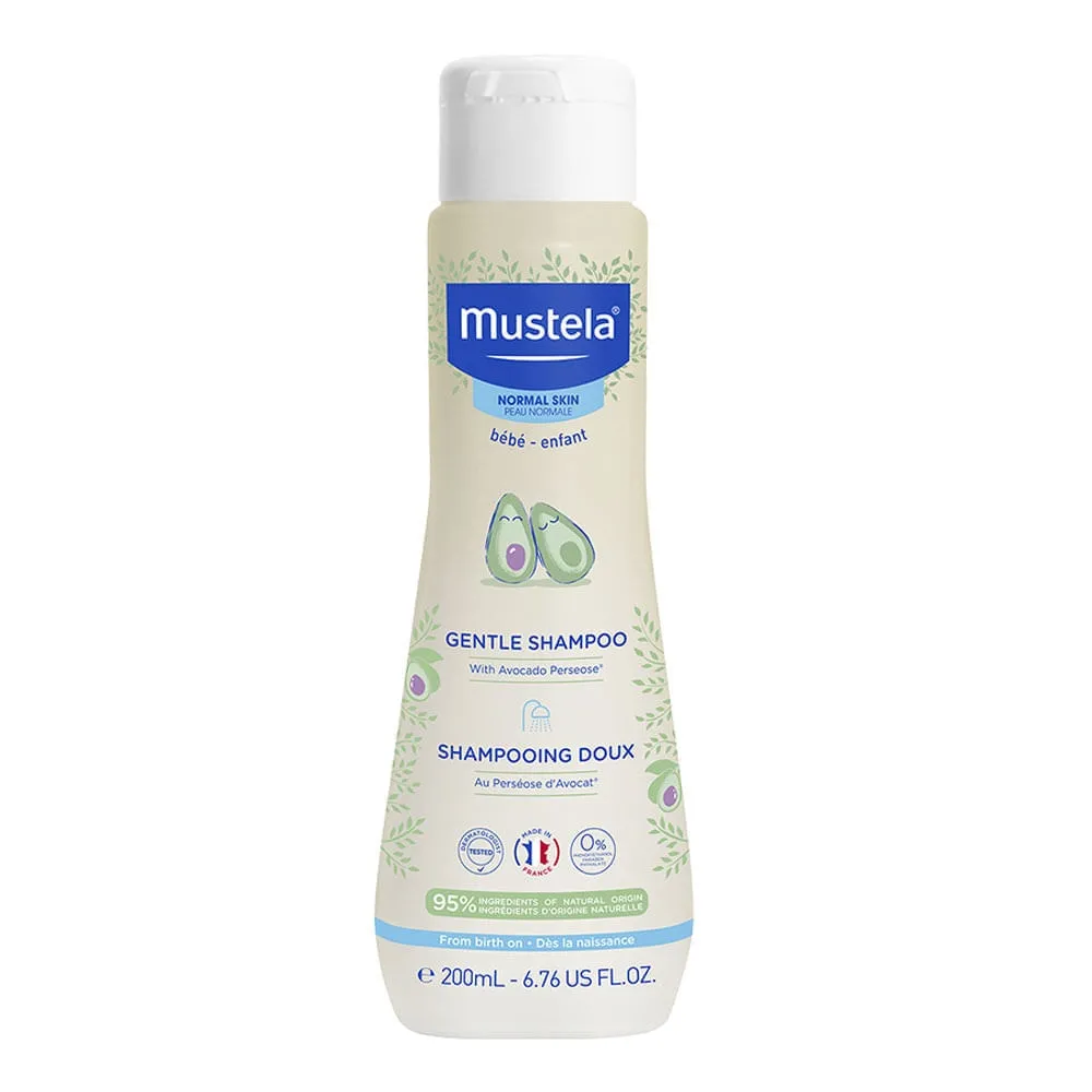 Mustela Bebê Shampoo Gentle Suave com Abacate Orgânico 200mL