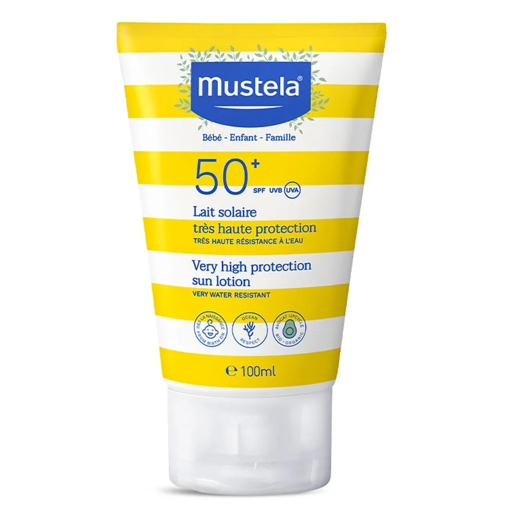 Protetor Solar Mustela Infantil Loção FPS50 100ml