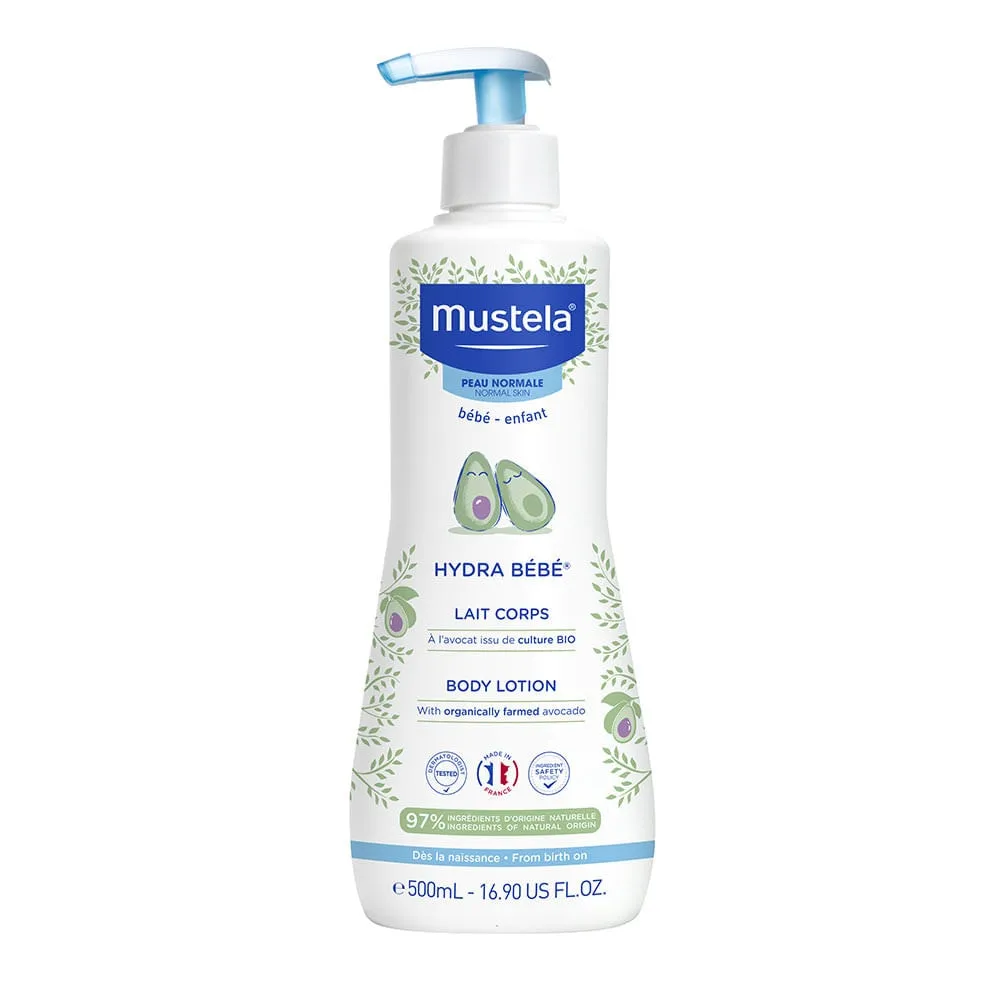Loçaõ Hidratante Mustela Bebê Hydra Abacate Orgânico 500ml
